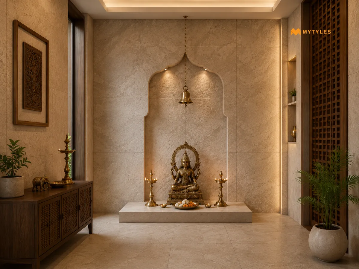 Stone-Look Tiles for an Earthy, Grounded Feel